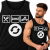 TANK TOP NA SIŁOWNIĘ  EAT SLEEP GYM